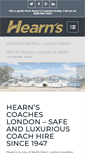 Mobile Screenshot of hearns-coaches.co.uk